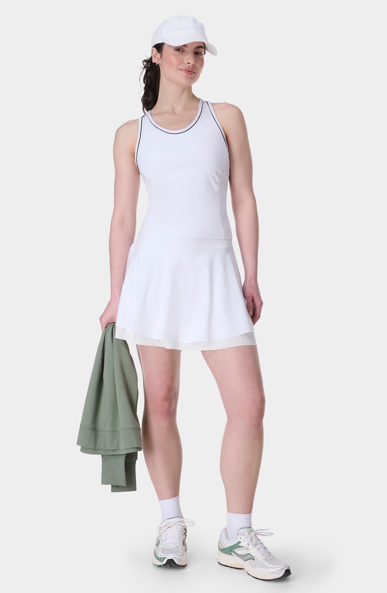 Sweaty Betty Pro Racket Power Tank Top, Alternate, color, White