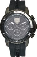 PLEIN SPORT Powerlift Silicone Strap Chronograph Watch, 45mm