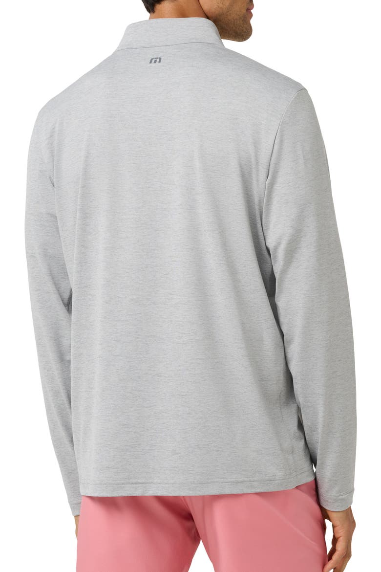 Full Round Quarter Zip Pullover, Alternate, color, HEATHER GREY