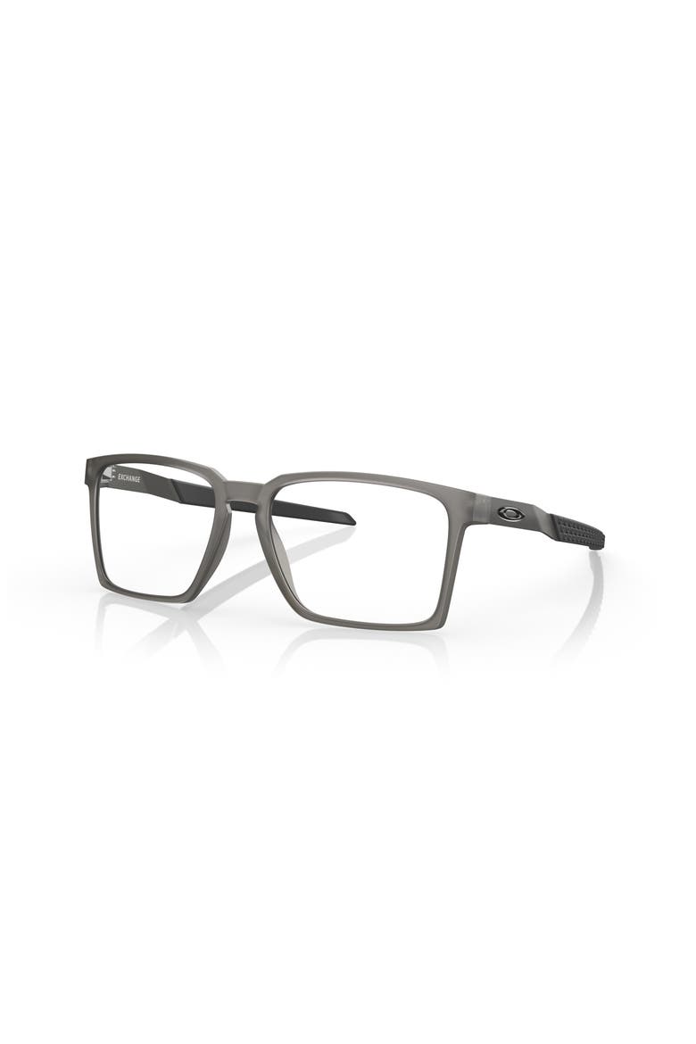 54mm Rectangle optical glasses, Main, color, Grey