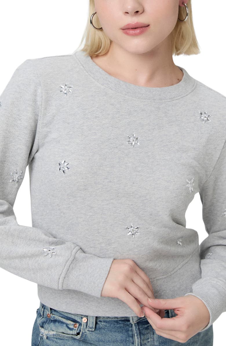 PAIGE Ordenna Sweatshirt, Alternate, color, Heather Grey