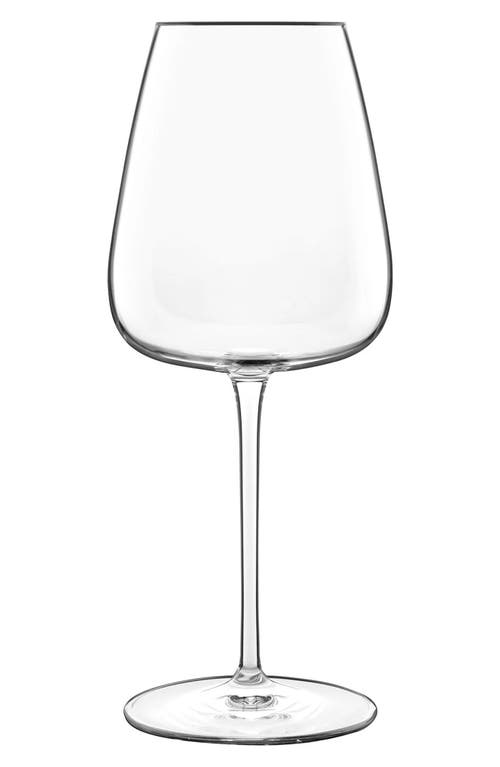 Luigi Bormioli Talismano Set Of 4 Chardonnay Grand Cru Glasses In Transparent