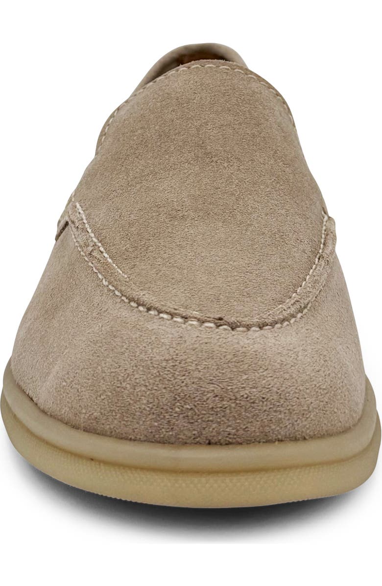 CHELSEA CREW Lama Suede Loafer, Alternate, color, Stone Suede