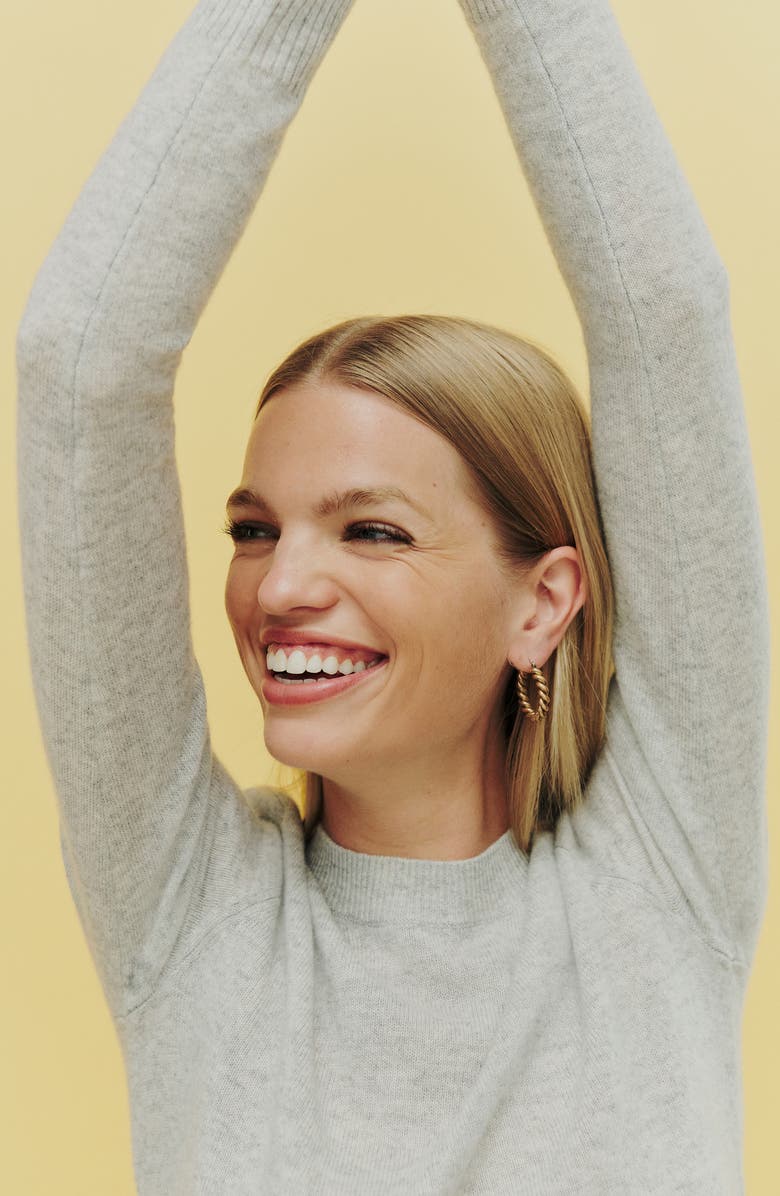 Reformation Dana Recycled Cashmere Blend Sweater, Alternate, color,