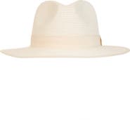 Bruno Magli Ribbon Trim Fedora