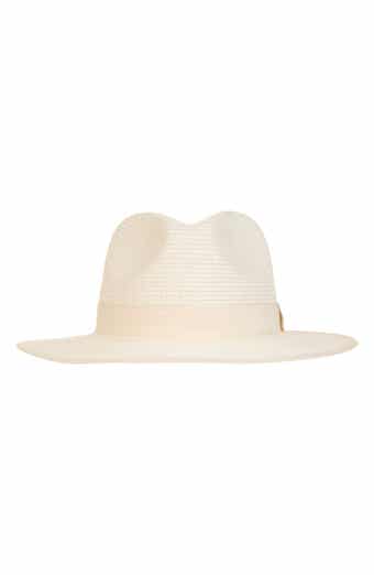 Bruno Magli Ribbon Trim Fedora