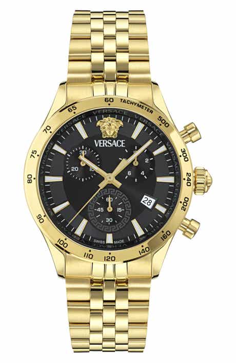 Versace Hellenyium Bracelet Chronograph Watch, 40mm