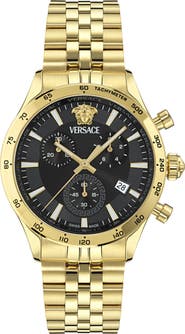 Versace Hellenyium Bracelet Chronograph Watch, 40mm