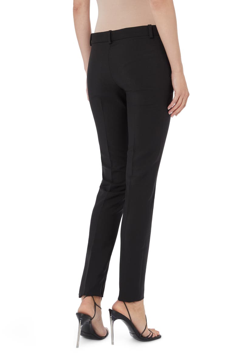Versace Stretch Wool Straight Leg Pants, Alternate, color, 