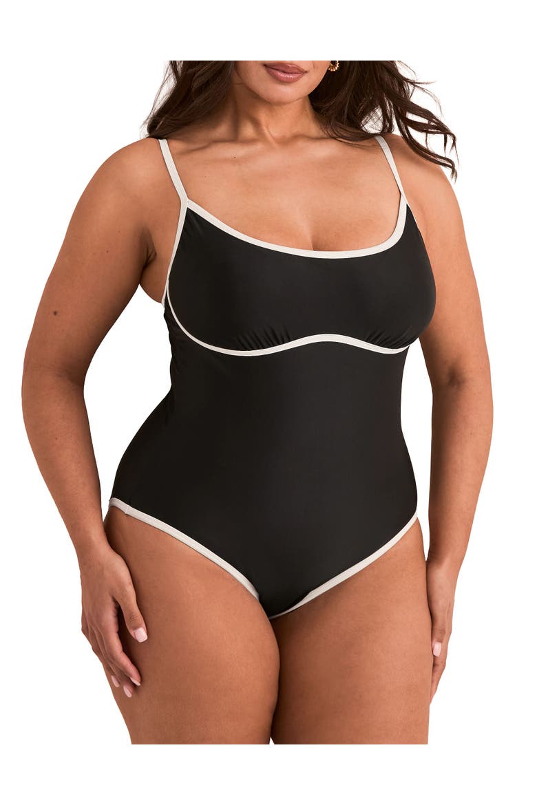 Rye Swimwear One Piece Swimsuit, Main, color, Black