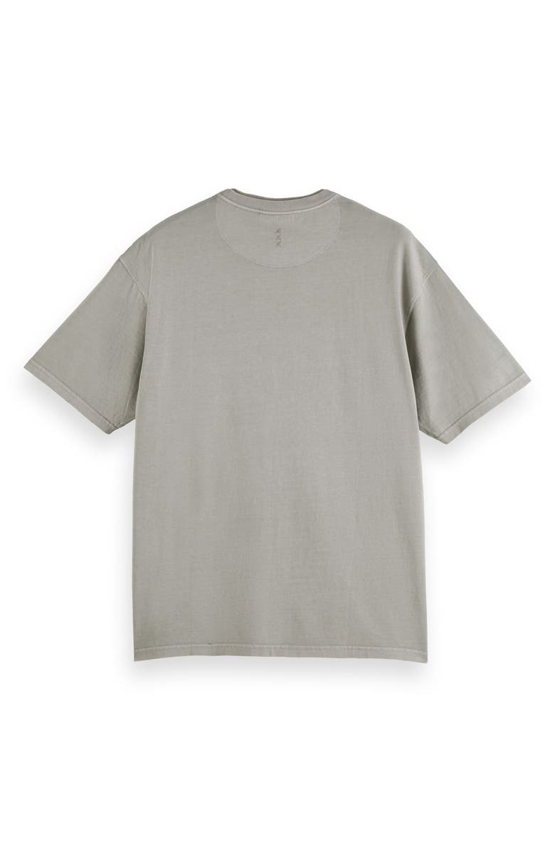 Scotch & Soda Relaxed Fit 3 Crosses Cotton T-Shirt, Alternate, color, Highway Grey