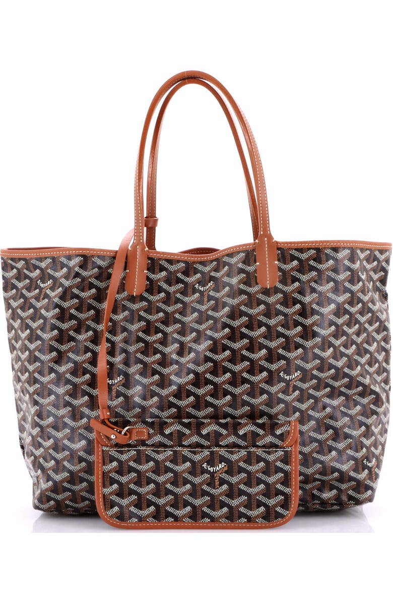Pre-Owned Goyard Saint Louis Tote Coated Canvas PM, Alternate, color,