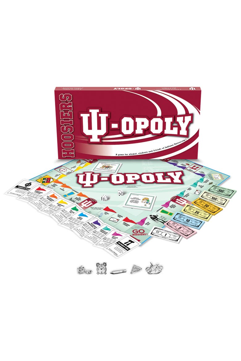 Indiana University IU Opoly Monopoly Board Game, Main, color, Multicolored