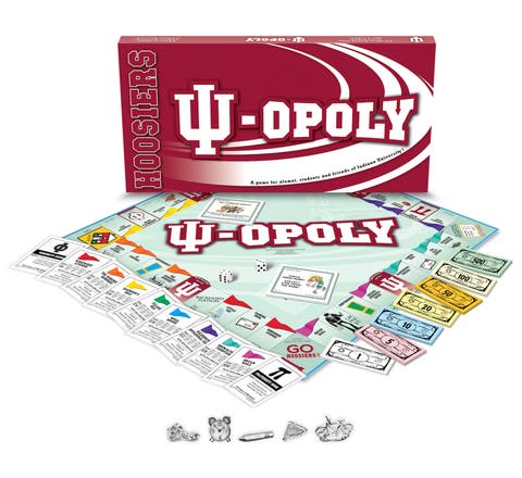Indiana University IU Opoly Monopoly Board Game
