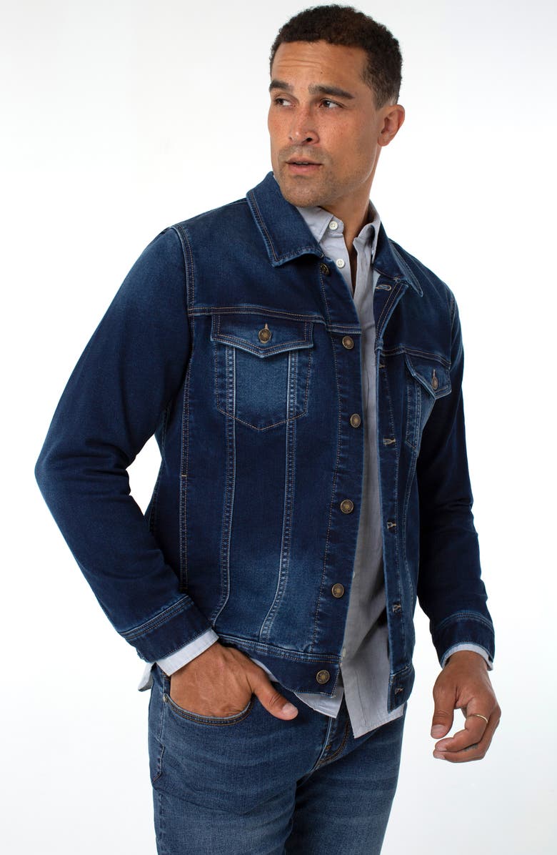 Liverpool Los Angeles Liverpool Stretch Denim Jacket, Alternate, color,