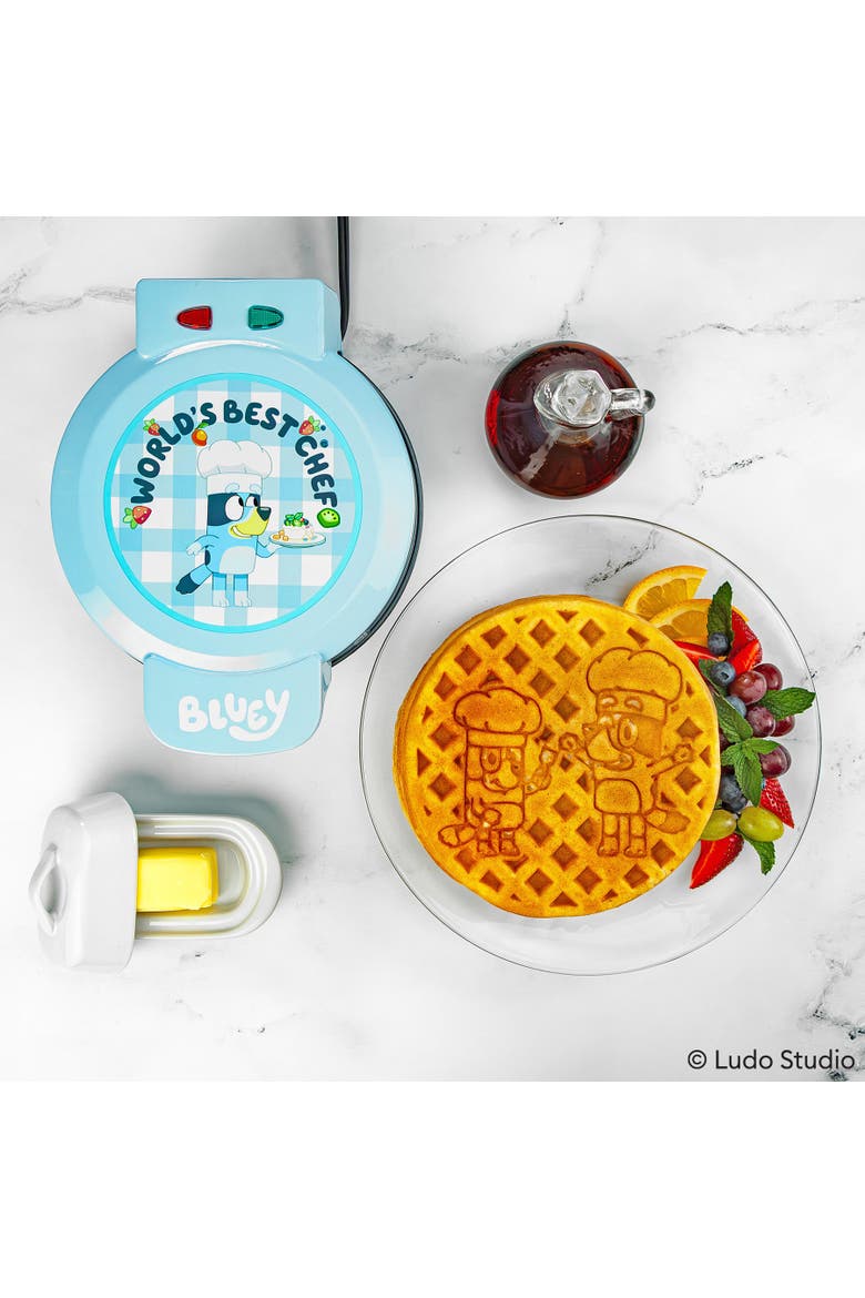 Bluey Round Waffle Maker, Main, color, None