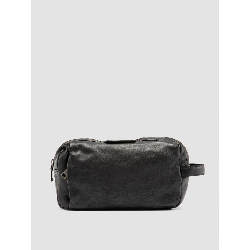 Officine Creative Helmet Beauty Bag In Black