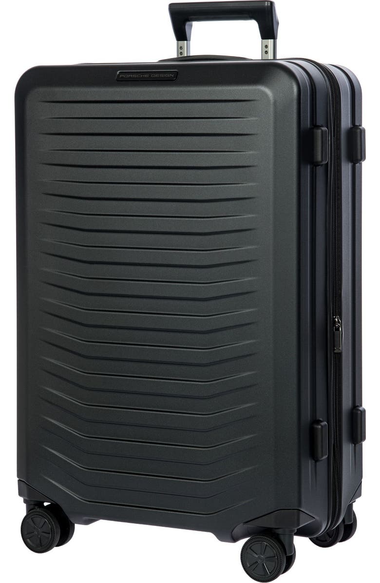 Porsche Design Roadster 27" Expandable Spinner, Alternate, color, Black Matte