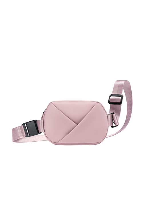 Lux and Nyx Origami Sling Bag and Belt Bag For Women in Hopeful Pink  product