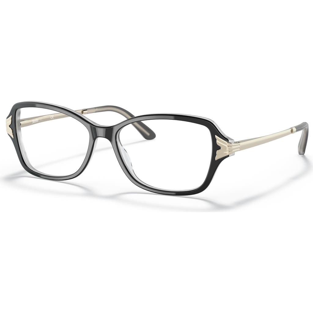 Sferoflex 54mm Butterfly Optical Glasses In Black