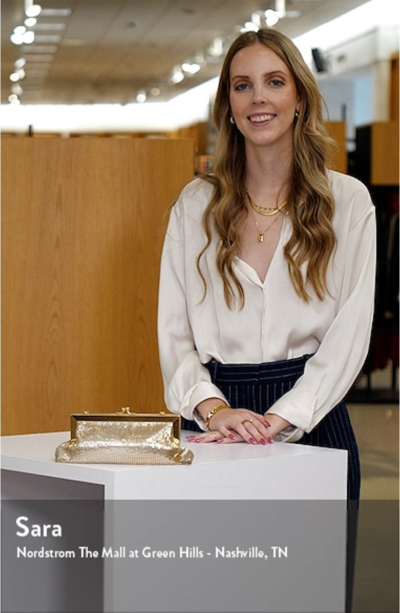 Zara Mesh Frame Clutch, sales video thumbnail