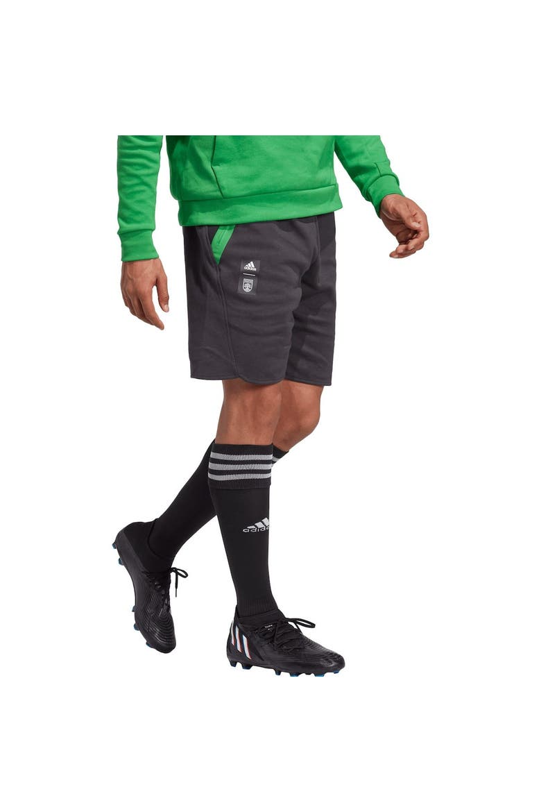Men's adidas Black Austin FC 2023 Player Travel Shorts, Main, color, Black