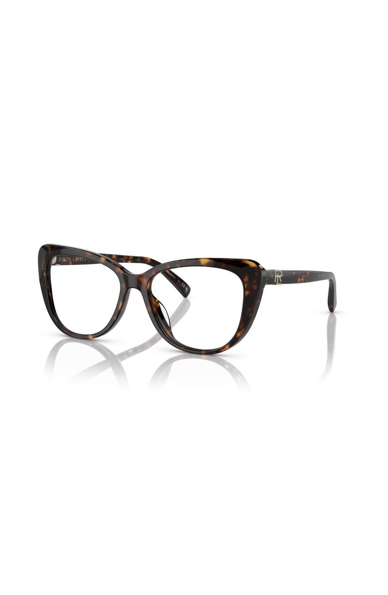 Ralph Lauren 52mm Cat Eye optical glasses, Main, color, Tortoise