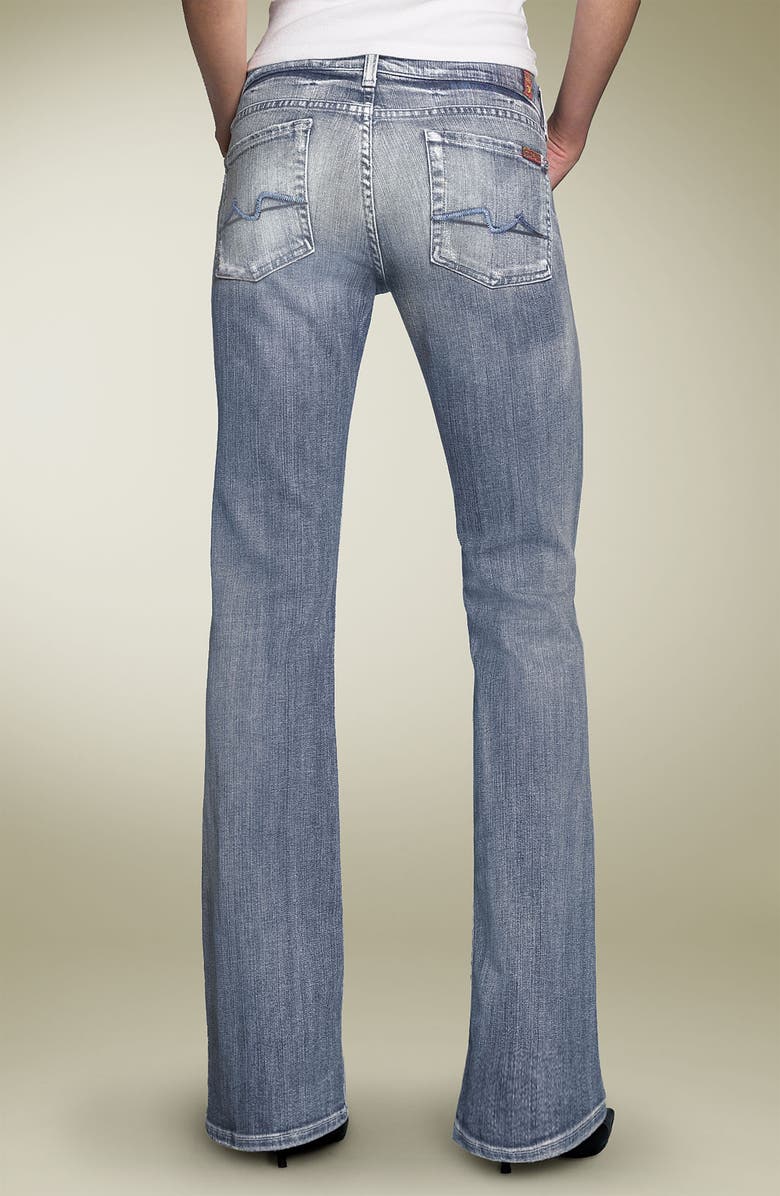 7 For All Mankind <sup>®</sup> Bootcut Stretch Jeans, Main, color, 