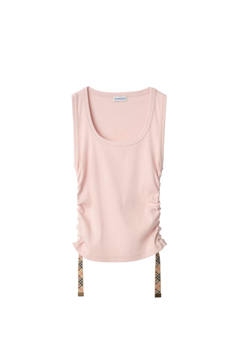 Festival Cotton Blend Tank Top, Alternate, color, Bouquet pink