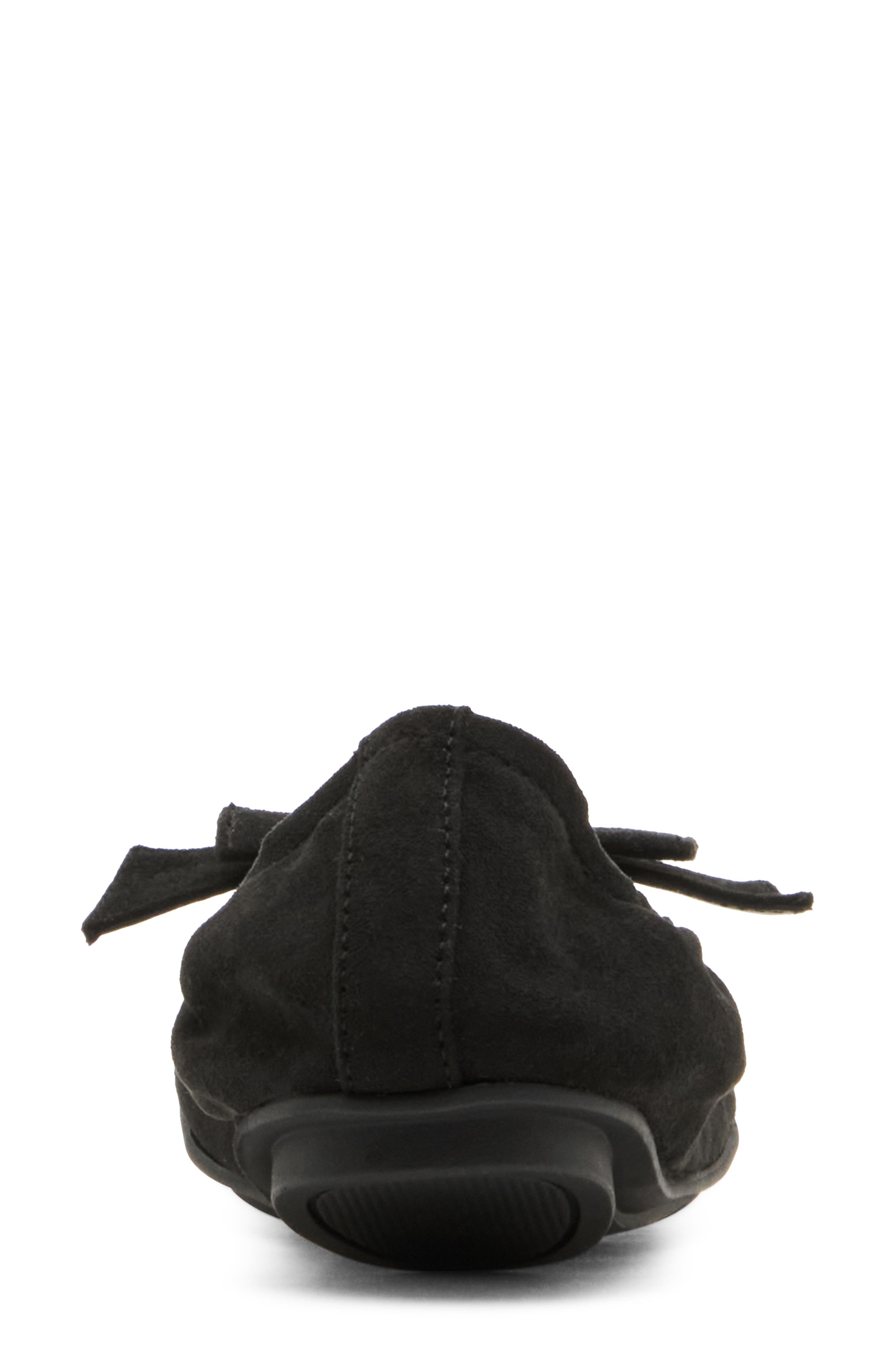 Charity Flat, Alternate, color, BLK MICRO SUEDE