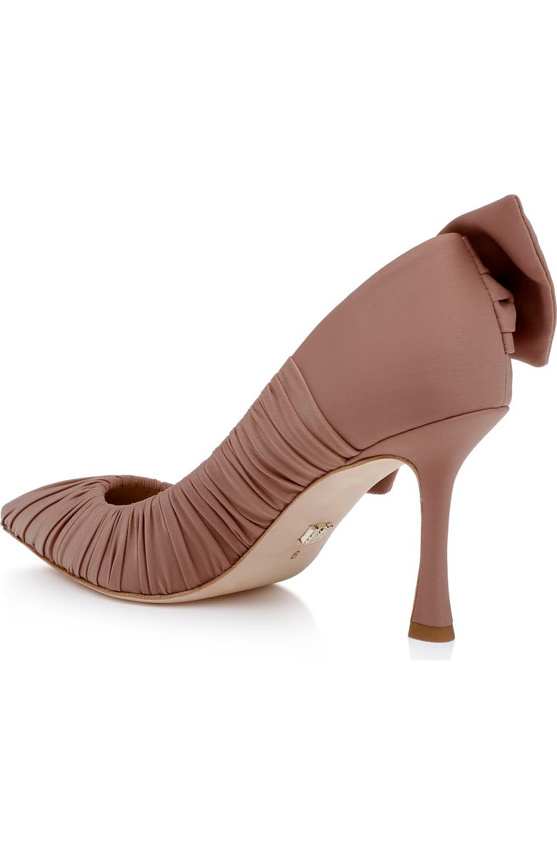 Badgley Mischka Collection Vanesa Pointed Toe Pump, Alternate, color, Nude Fabric