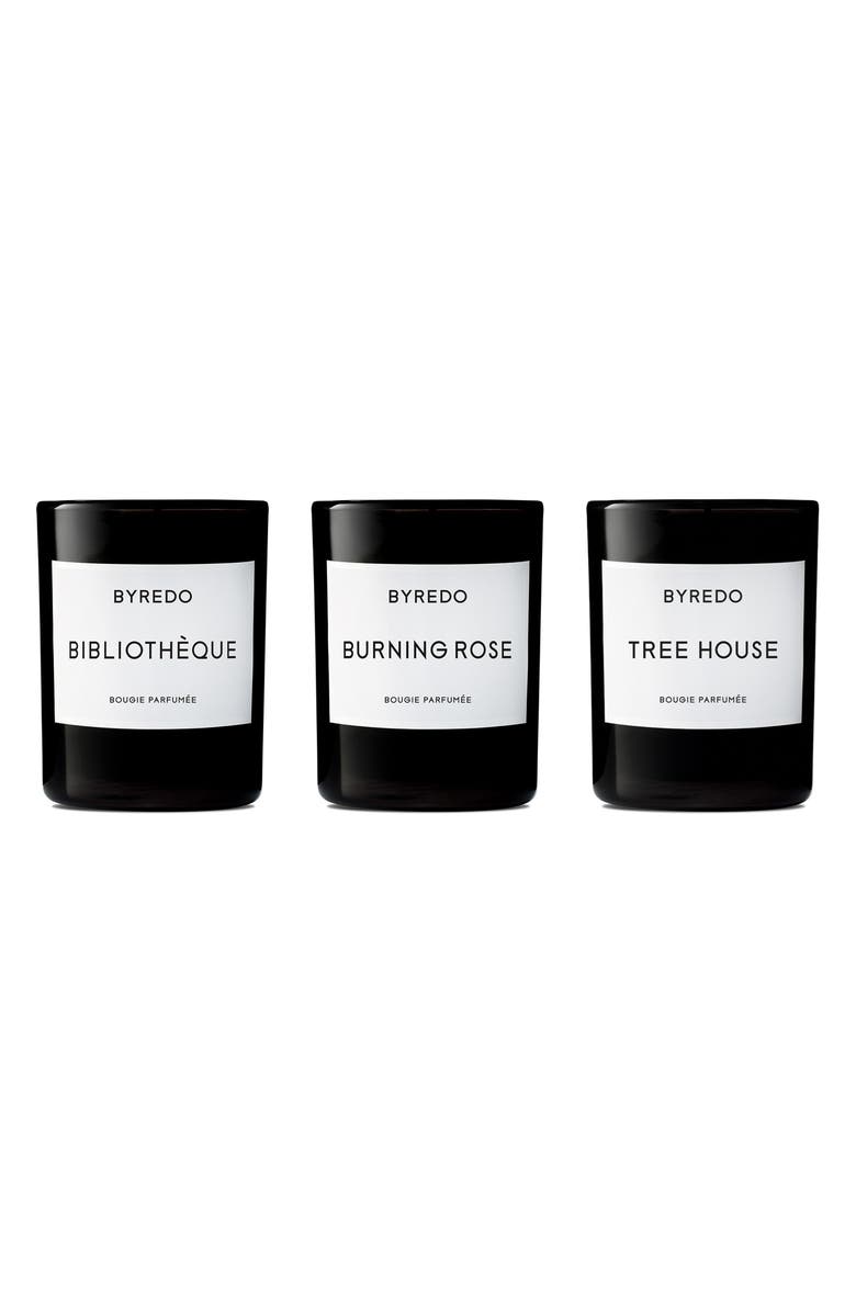 BYREDO La Selection Bois Candle Set, Main, color,
