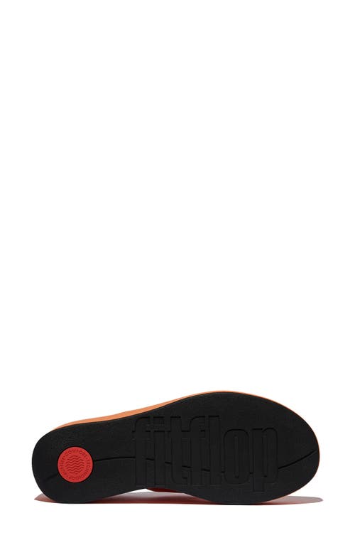 Fitflop Platfforms Wedge Toe Post Sandal In Satsuma
