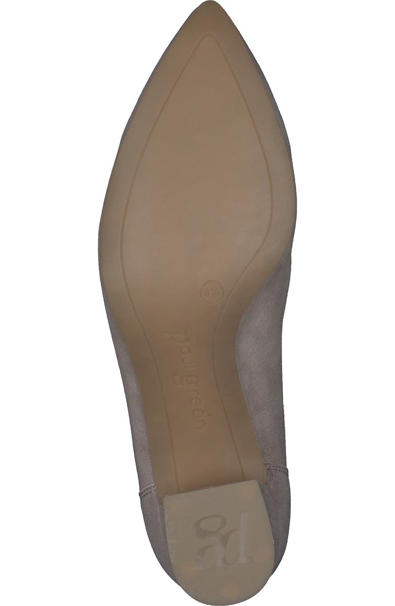 Paul Green Yvette Pointed Toe Pump, Alternate, color, Cachemire Metallic Suede