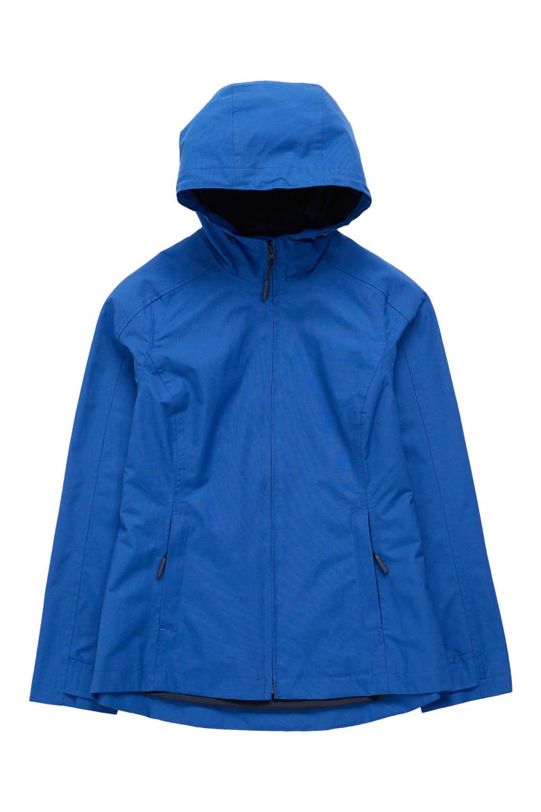 Waterway Hooded Waterproof Jacket, Alternate, color, INK