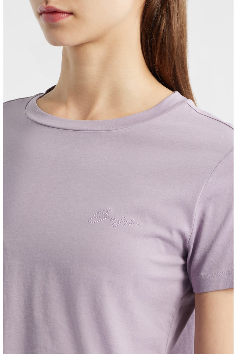 Esogo Cotton T-Shirt, Alternate, color, LT PAST/PR