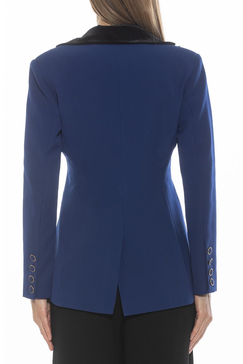 Reiss Peak Lapel Blazer, Alternate, color, ELECTRIC BLUE
