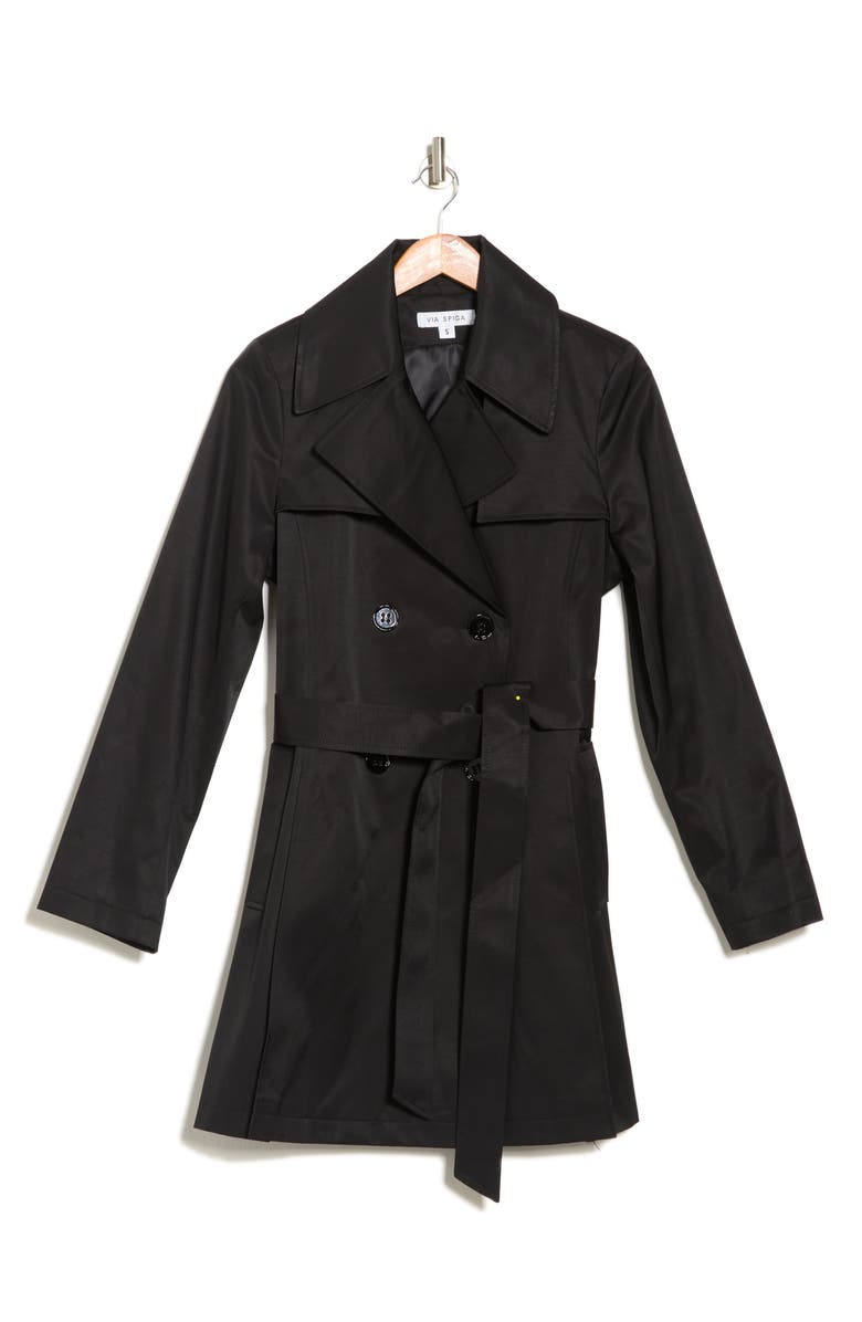 Via Spiga Rain Trench Coat, Alternate, color, 