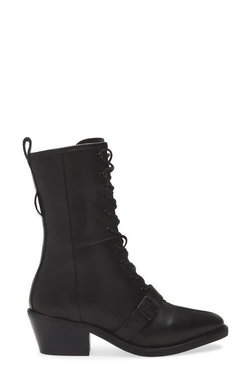 Allsaints Kaylee Lace-up Boot In Black