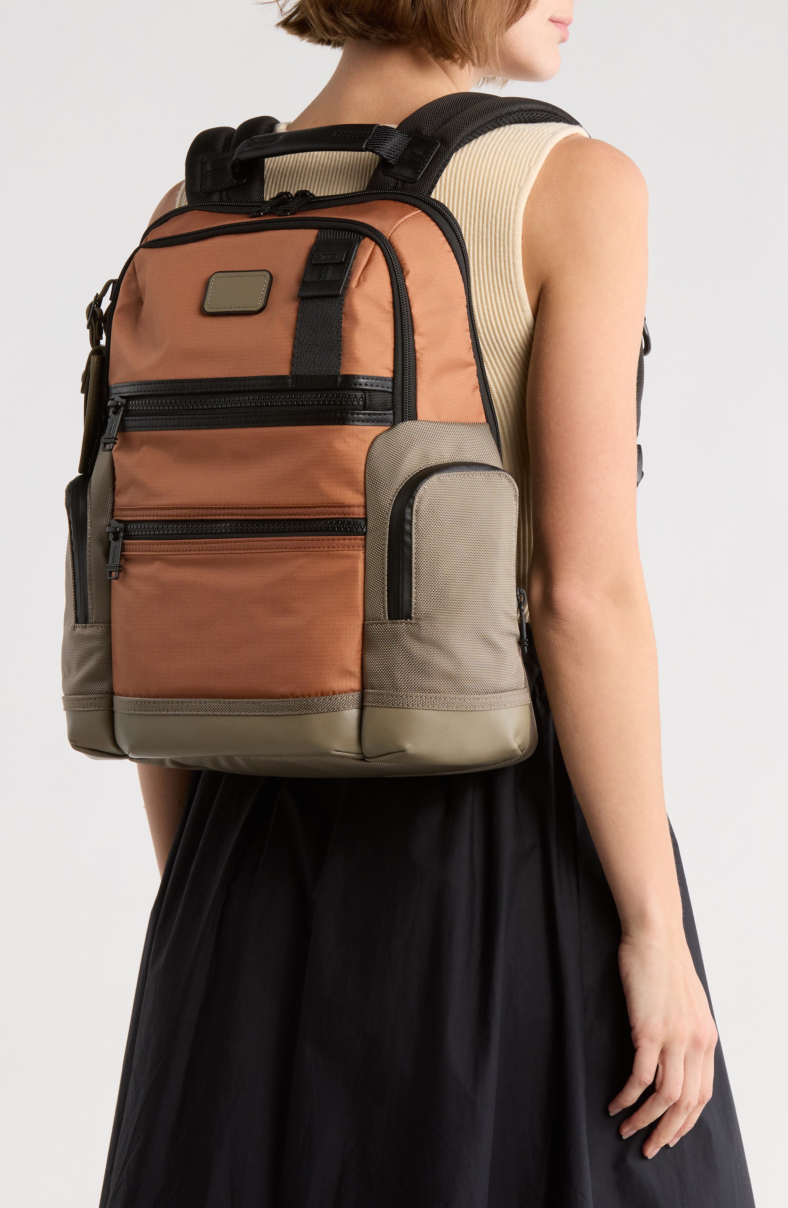TUMI Parrish Backpack, Alternate, color, Cider/ Sand