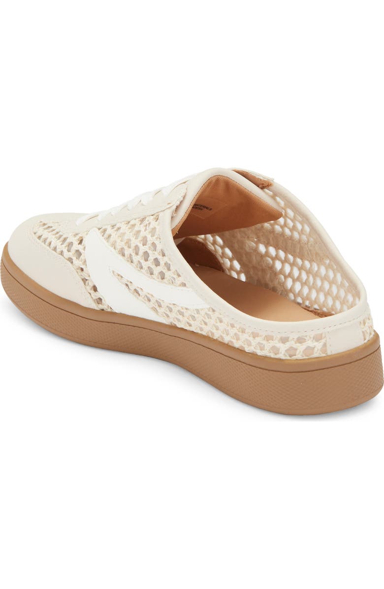 DV by Dolce Vita Vitally Faux Shearling Lined Mule Sneaker, Alternate, color, Off White Woven