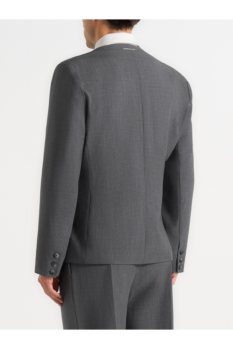 Timeo Structured Blazer, Alternate, color, Grey