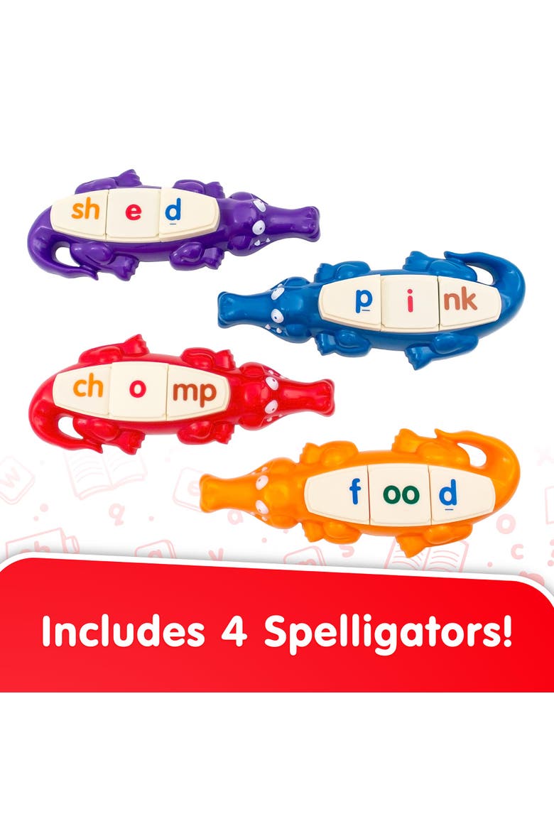 Spelligator Word Building Game, Alternate, color, Multicolored
