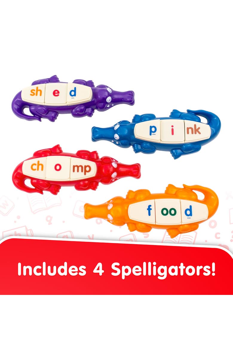 Junior Learning Spelligator Word Building Game, Alternate, color, Multicolored