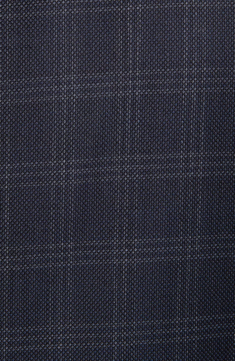 John W. Nordstrom<sup>®</sup> Traditional Fit Plaid Wool Sport Coat, Alternate, color, 