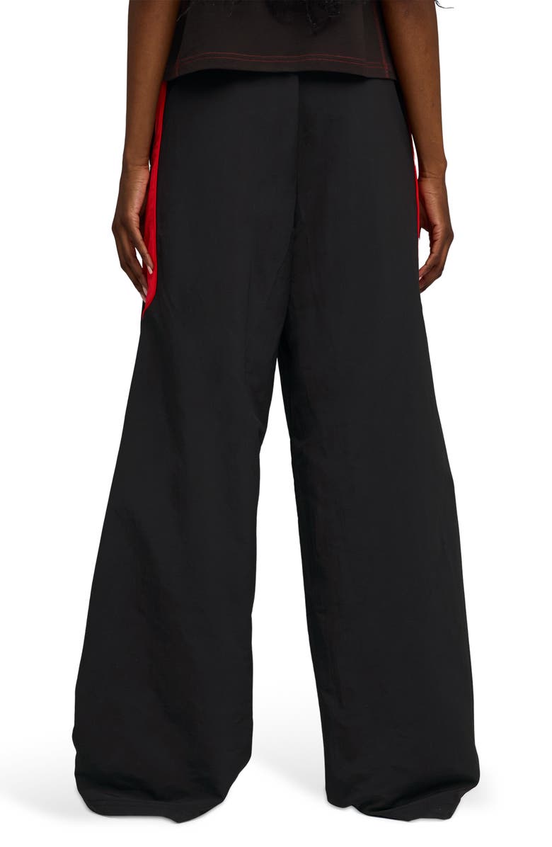 PUMA Formula 1<sup>®</sup> Woven Nylon Wide Leg Pants, Alternate, color, Puma Black