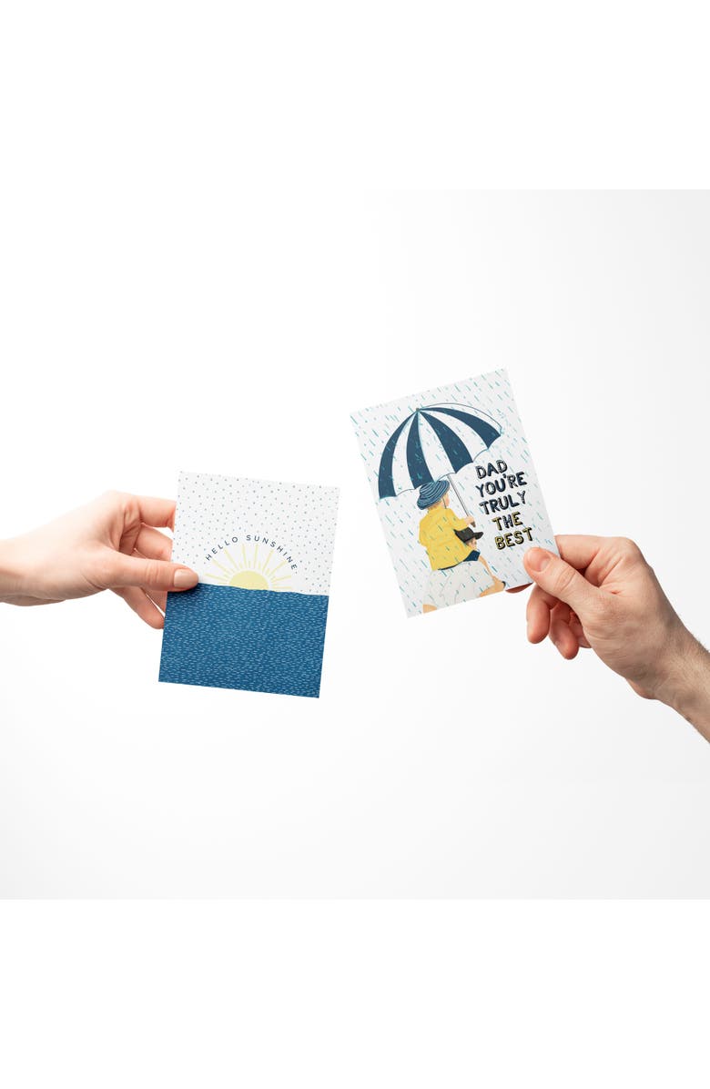 Ramus & Co Father's Day Greeting Card Pack (3ct) "Hello Sunshine, Stay Wild, Dad You're Truly the Best", Alternate, color, Multi-Pack