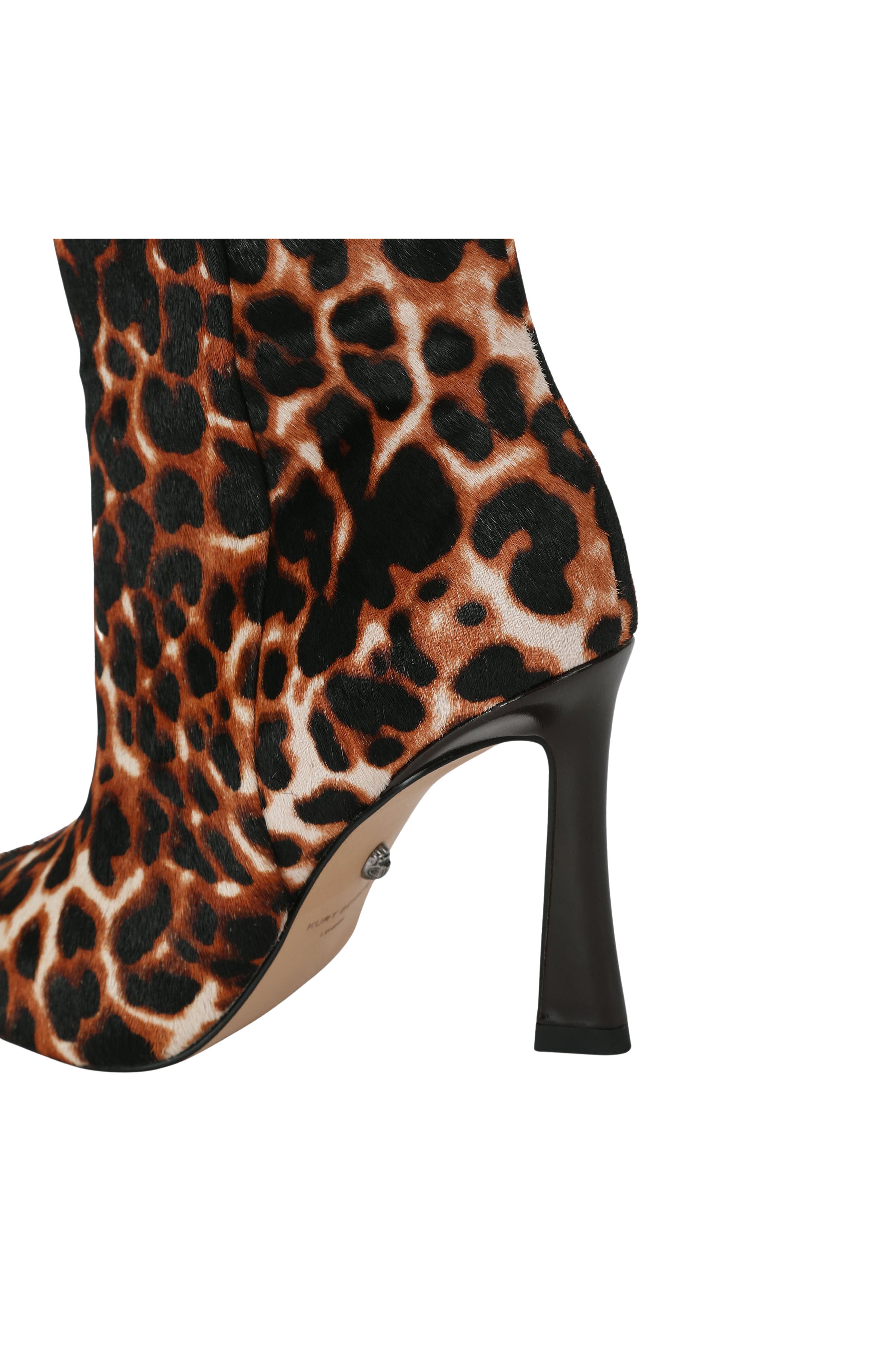 Annabel Genuine Calf Hair Bootie, Alternate, color, OPEN BROWN