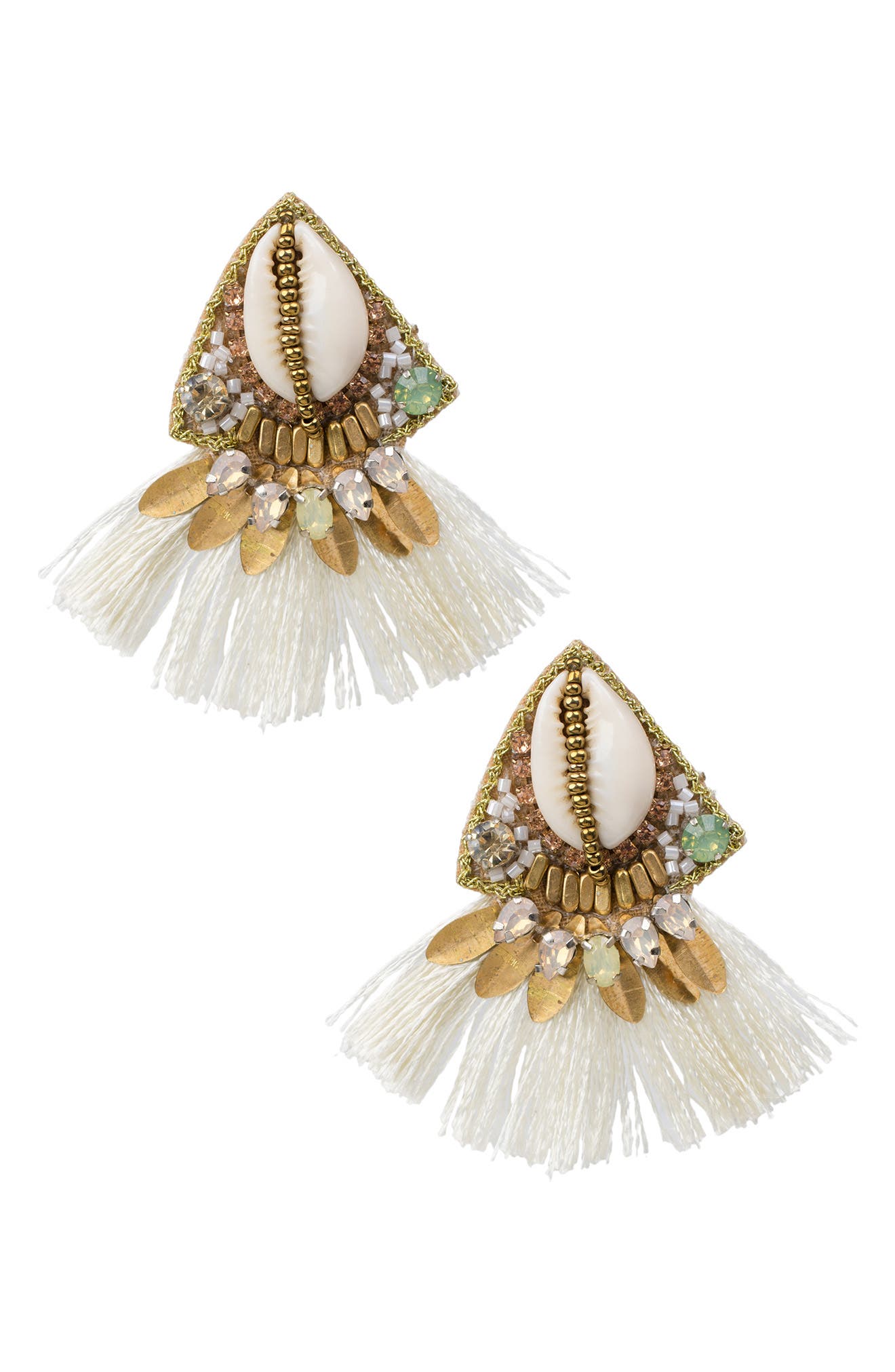 JARDIN Shell Beaded Drop Earrings (Women) | Nordstromrack
