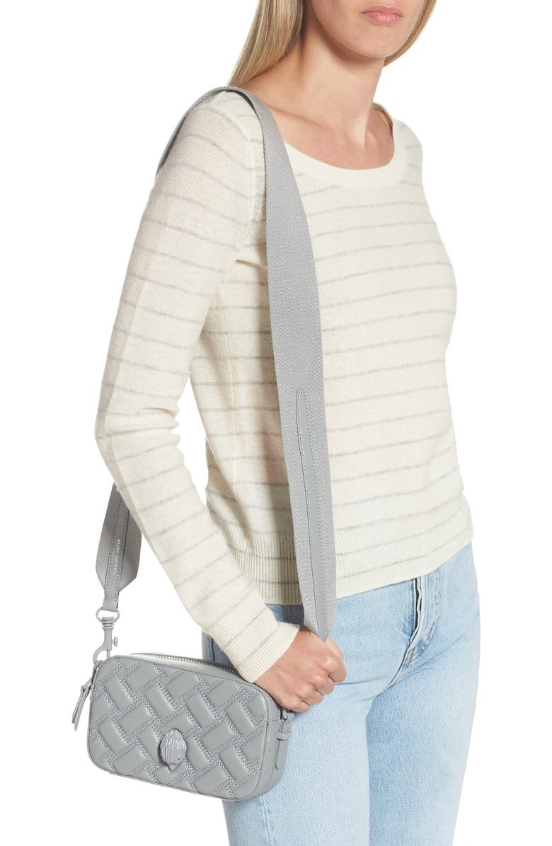 Kurt Geiger London Kensington Drench Small Leather Camera Bag, Alternate, color,